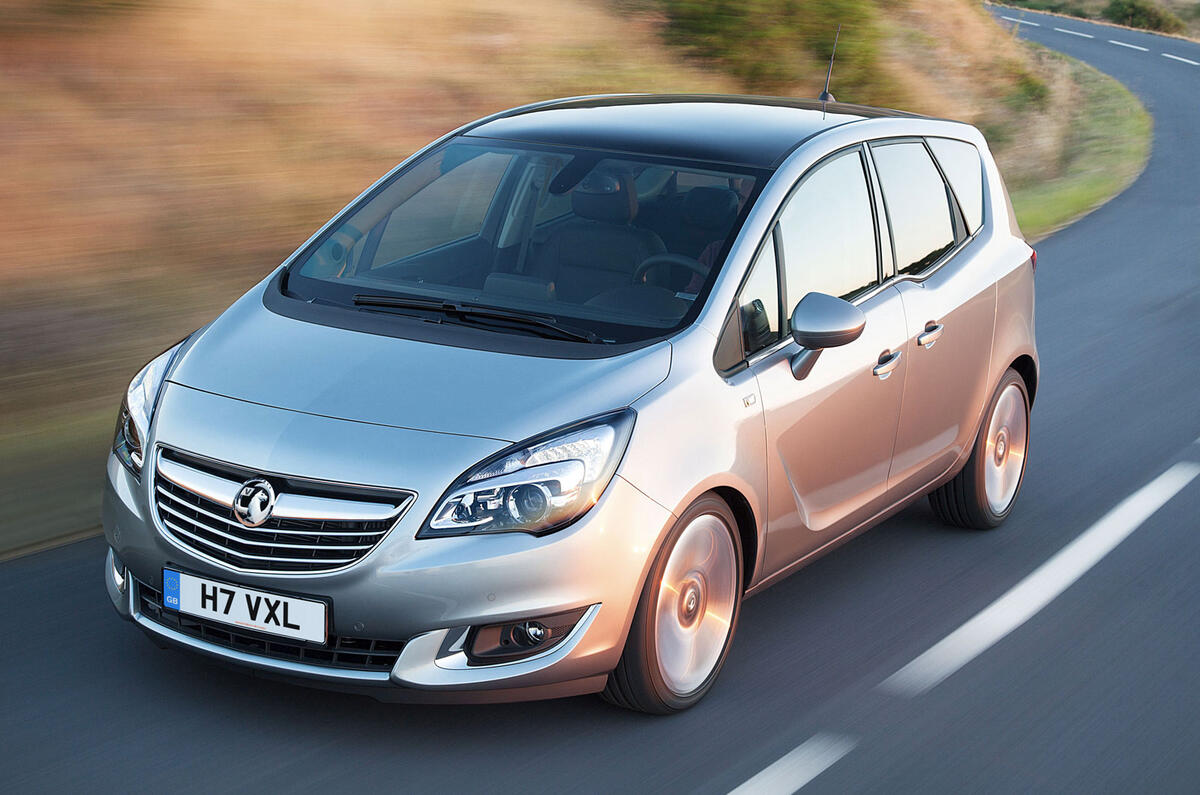 Vauxhall meriva deals uk