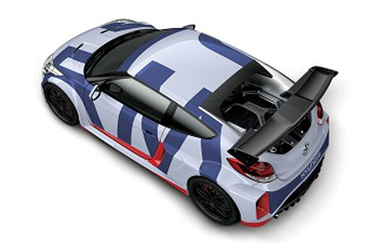 no title Hyundai unveils wild mid-engined Veloster