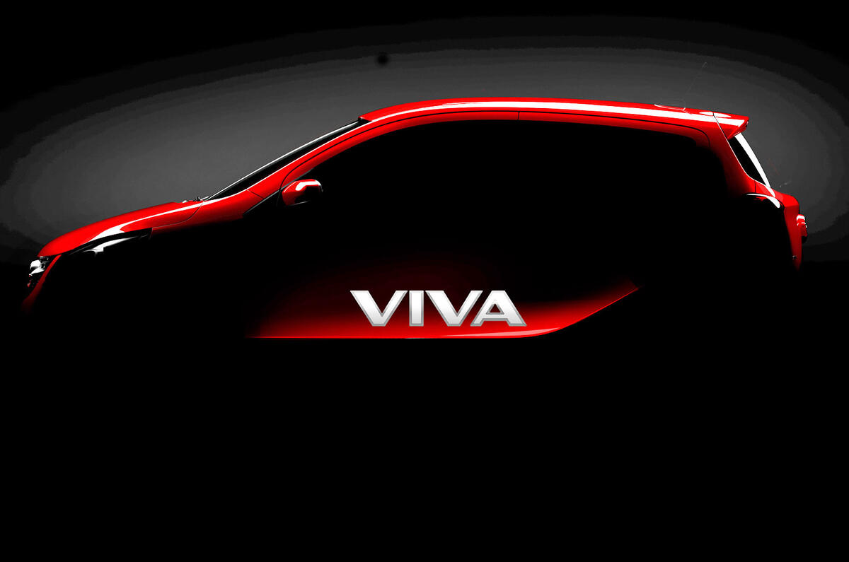 Viva name returns for new Vauxhall city car Viva name returns for new Vauxhall city car