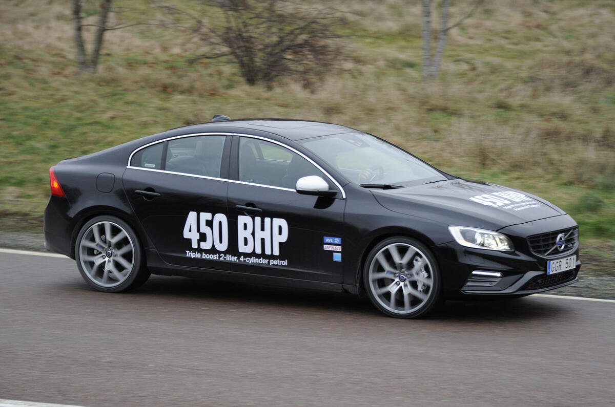 Radical new 444bhp Volvo S60 Drive-E concept driven