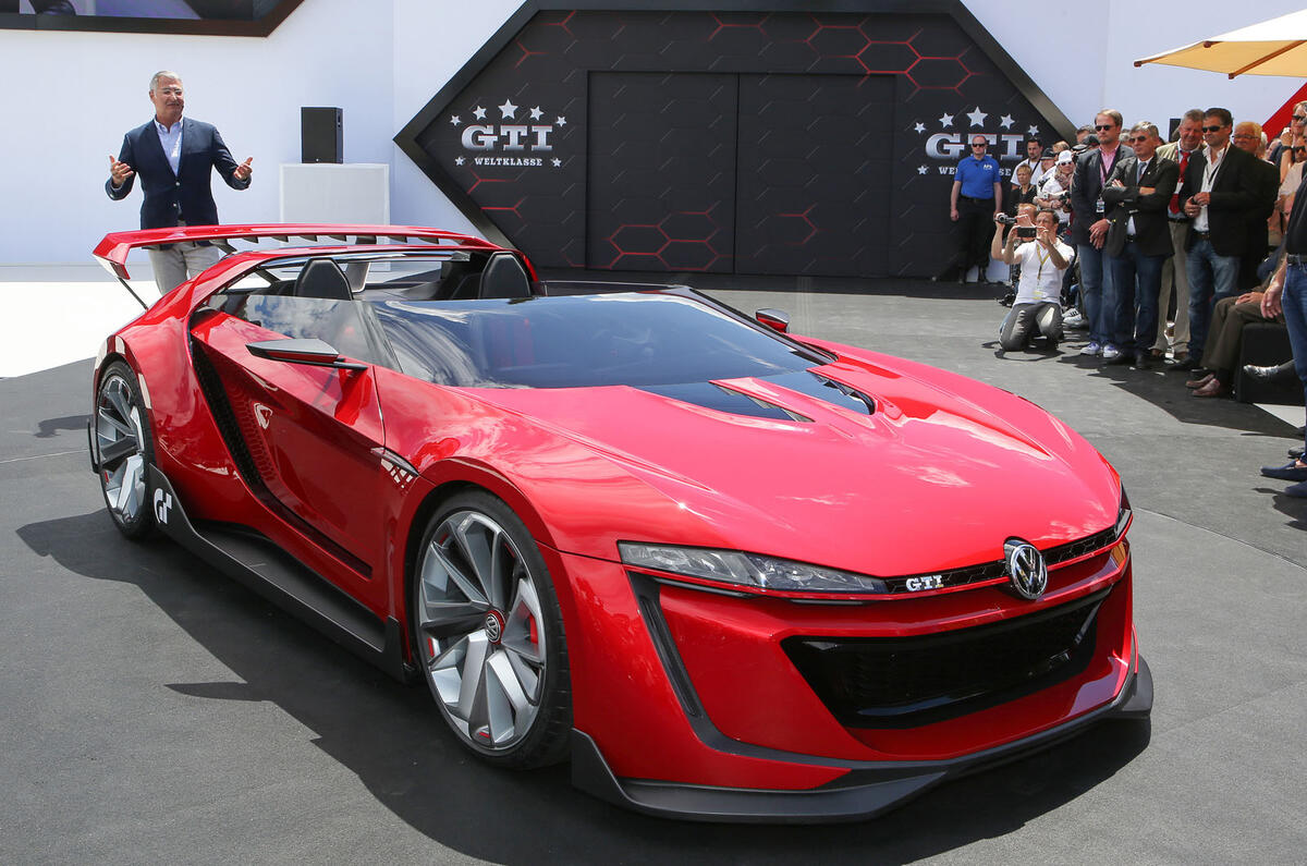 no title Volkswagen reveals new 496bhp GTI Roadster Concept