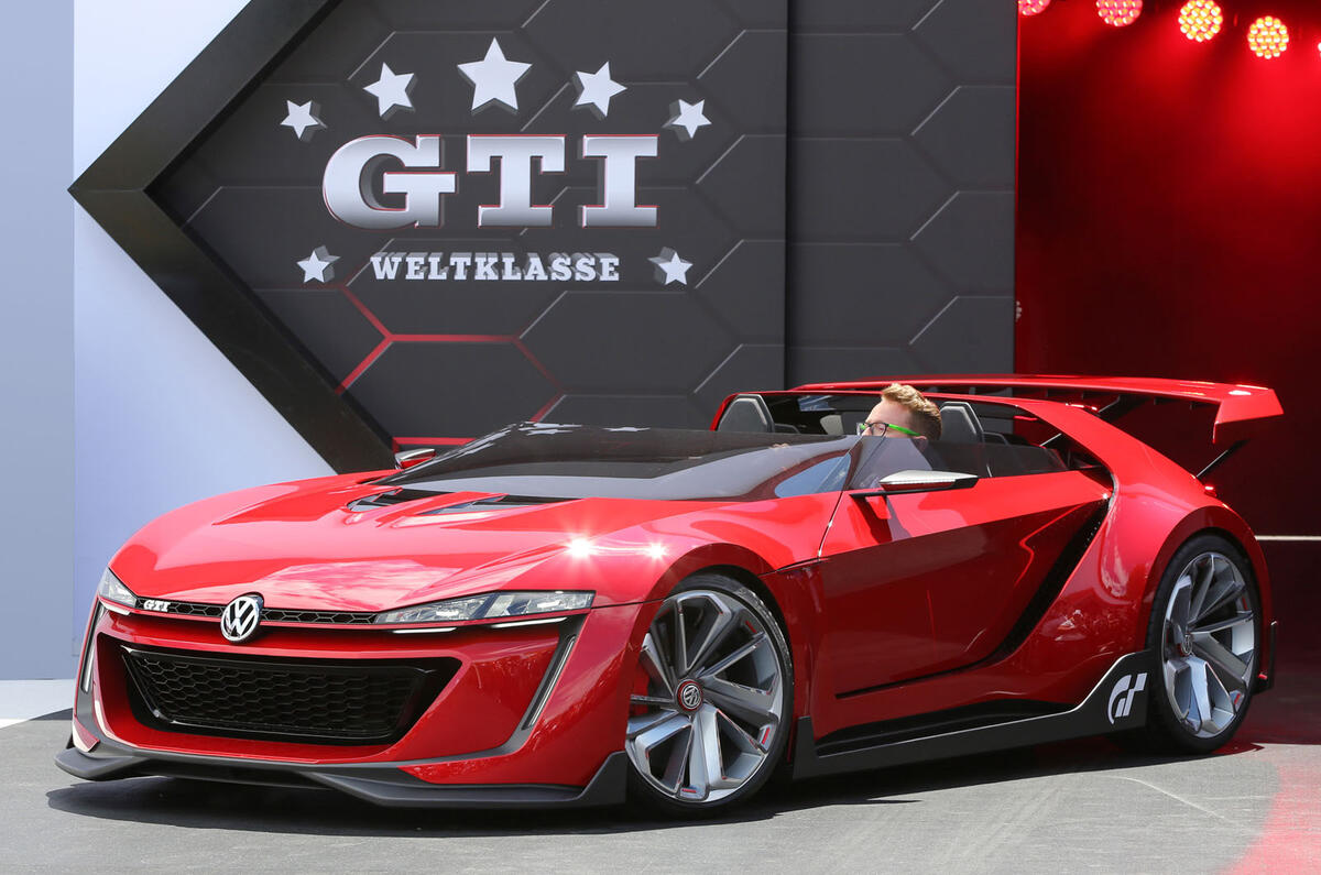 no title Volkswagen reveals new 496bhp GTI Roadster Concept