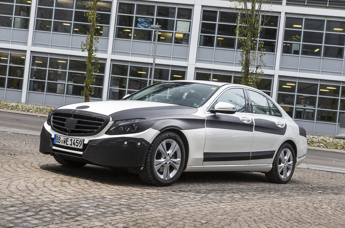 no title New Mercedes C-class - first ride