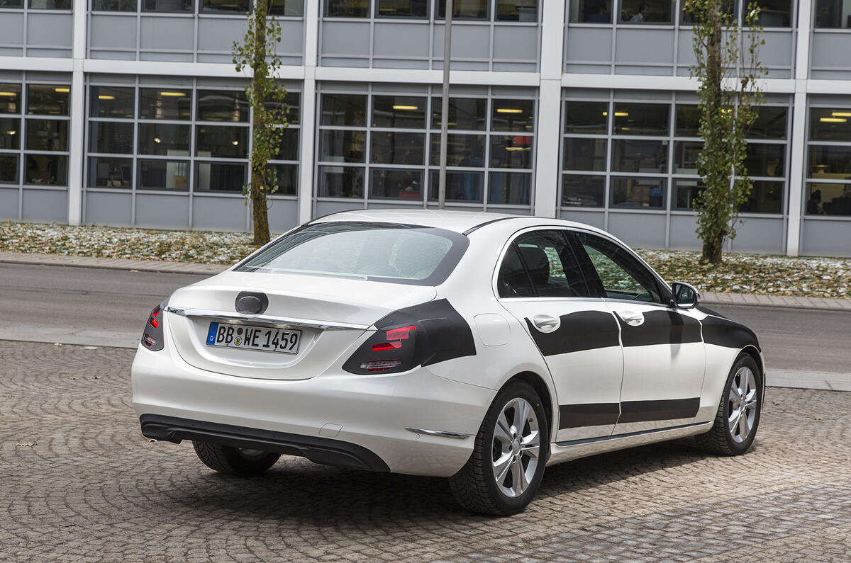 no title New Mercedes C-class - first ride