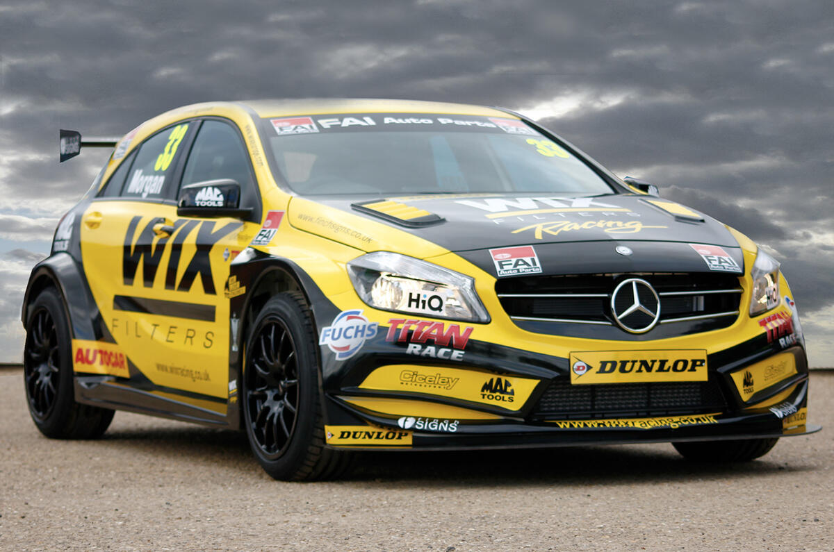 Mercedes-Benz returns to BTCC racing with new car