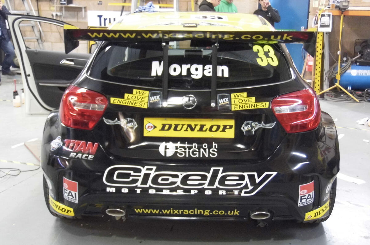 no title Mercedes-Benz returns to BTCC racing with new car