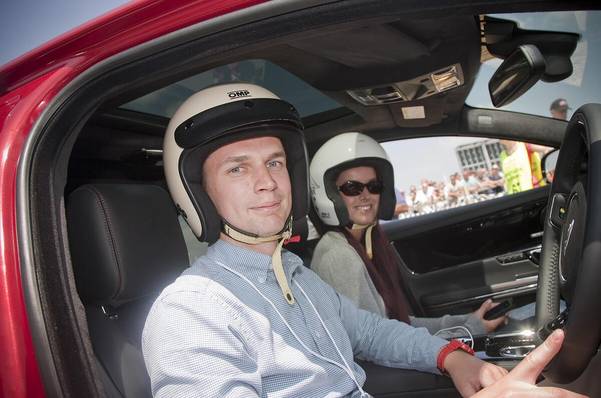 no title Jaguar XJR shaping up nicely