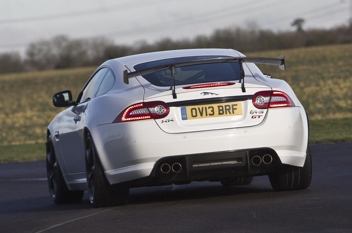 Jaguar XKR-S GT rear cornering