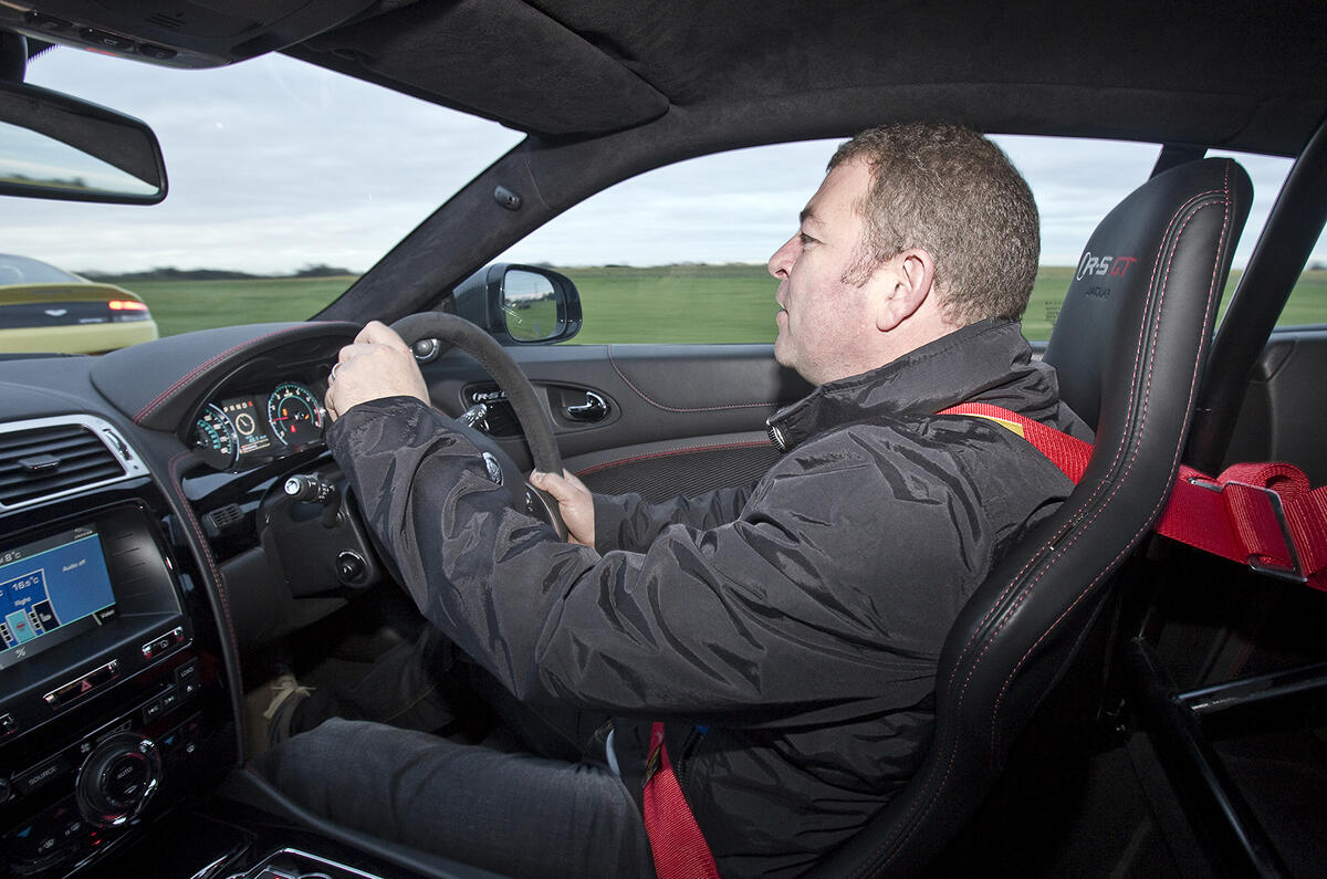 Driving the Jaguar XKR-S GT