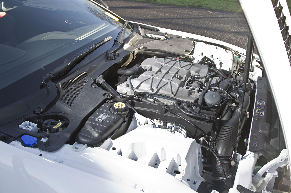 Jaguar XKR-S GT 5.0-litre V8 engine
