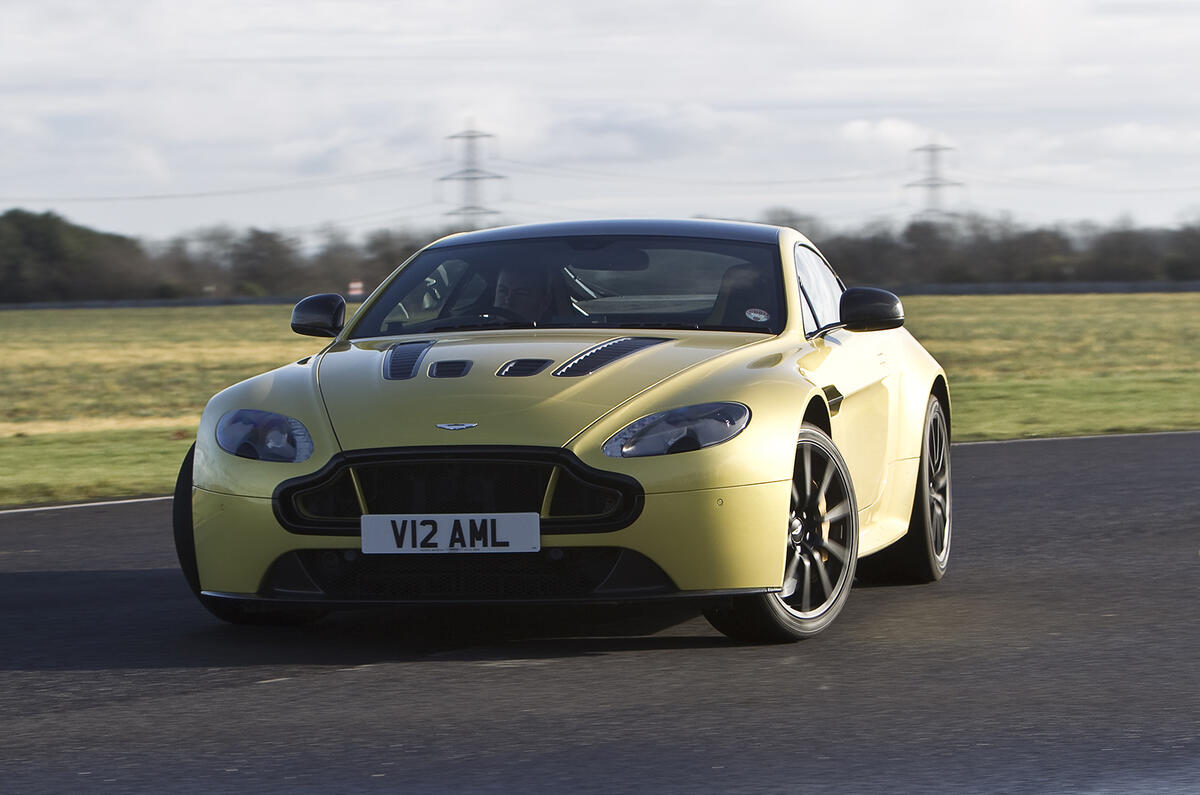 V12 Vantage s 0-62mph in 3.7secs