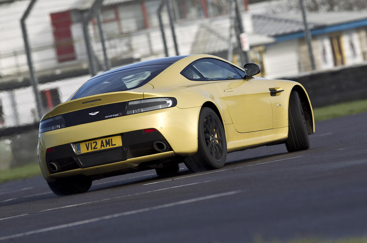 V12 Vantage S will oversteer on demand