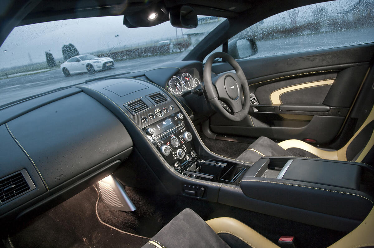 V12 Vantage S interior