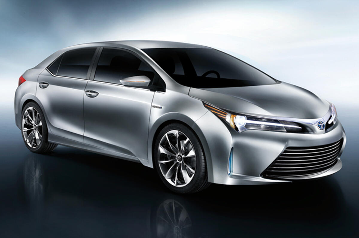 no title Toyota unveils striking six-seater hybrid concept: Shanghai motor show 2013