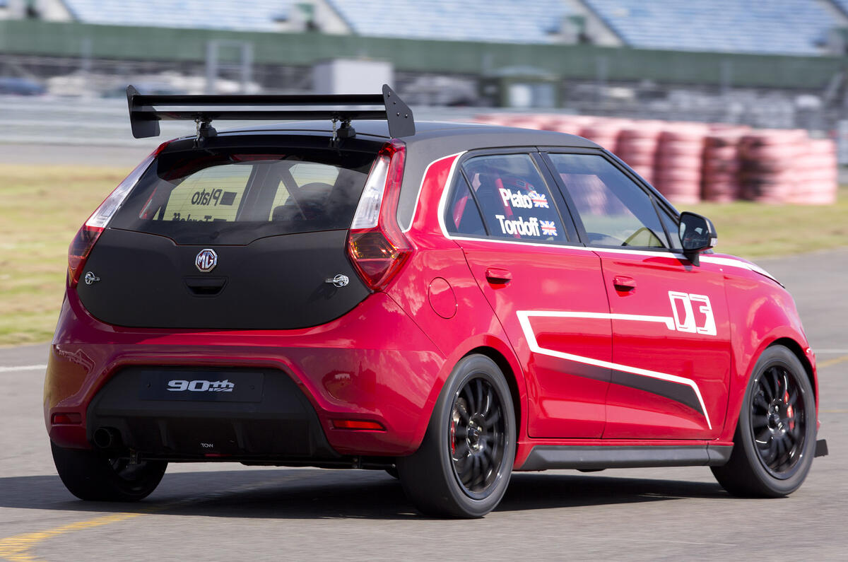 MG3 hot hatch racing concept unveiled