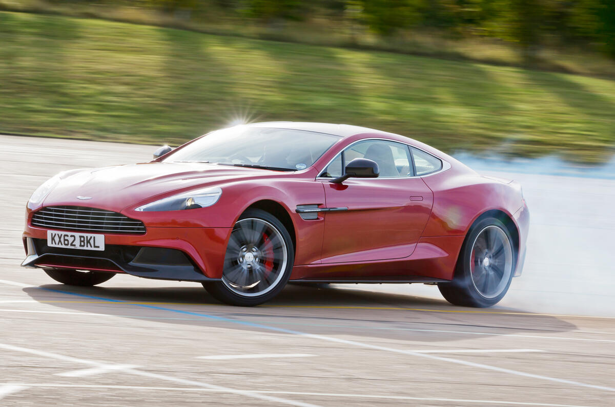 Four star Aston Martin Vanquish