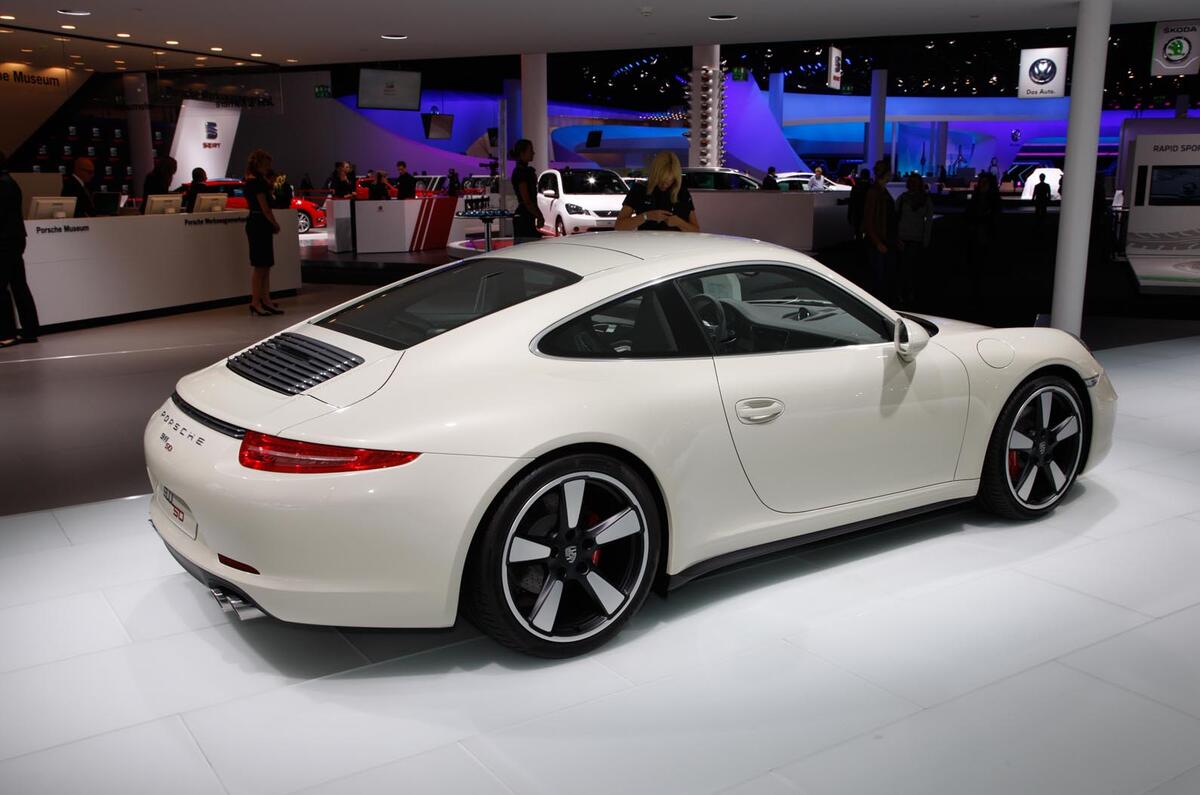 no title Frankfurt motor show 2013: Porsche 911 50 Years Edition