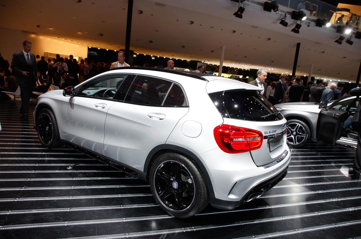no title Frankfurt motor show 2013: Mercedes-Benz GLA
