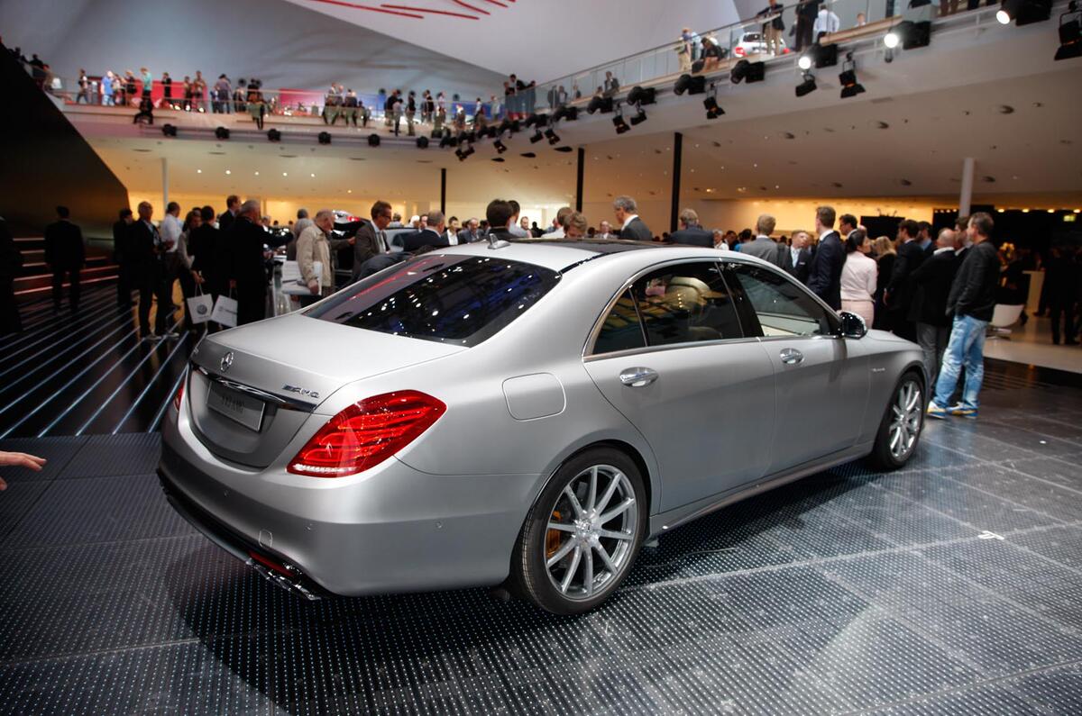 no title Frankfurt motor show 2013: Mercedes S63 AMG