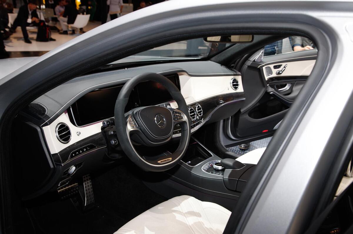 no title Frankfurt motor show 2013: Mercedes S63 AMG