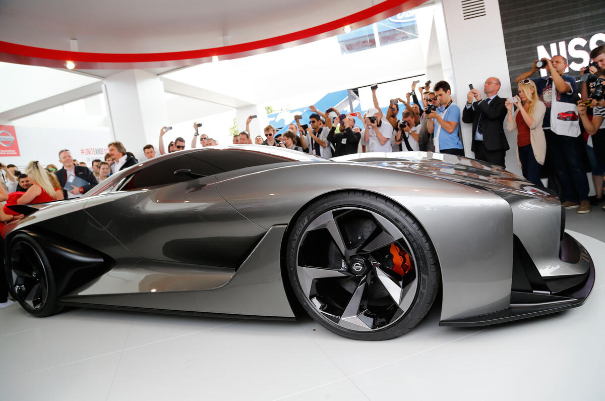 no title Nissan Gran Turismo concept jumps from virtual to reality