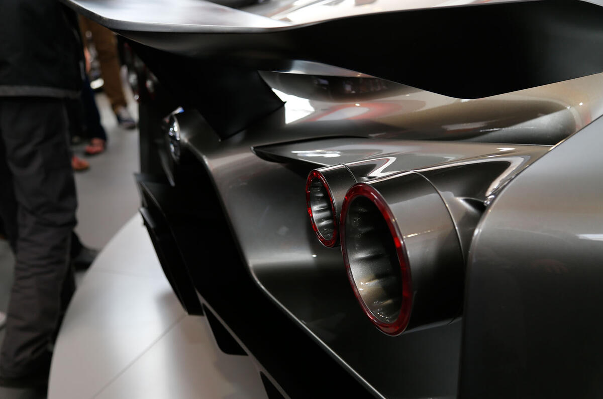 no title Nissan Gran Turismo concept jumps from virtual to reality