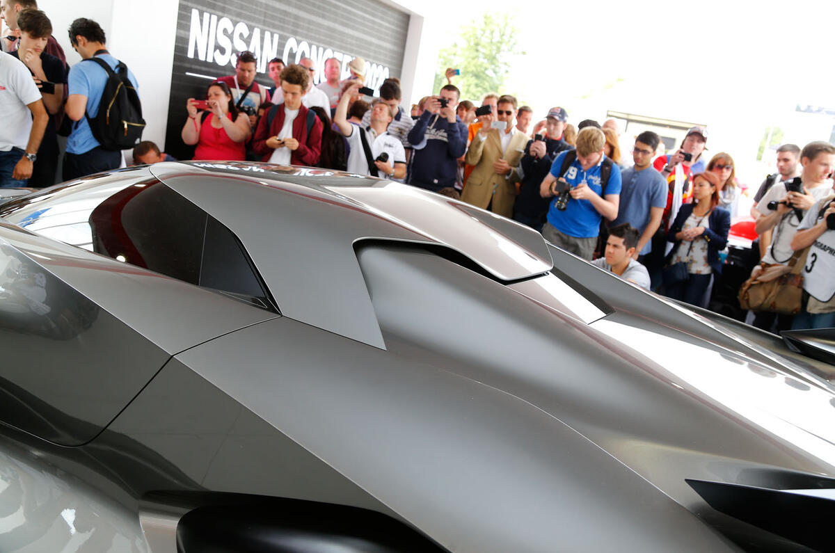 no title Nissan Gran Turismo concept jumps from virtual to reality