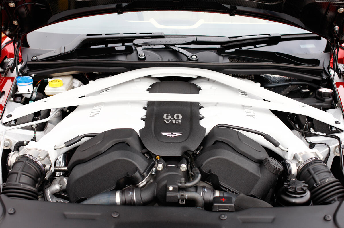 Aston Martin Vanquish V12 engine