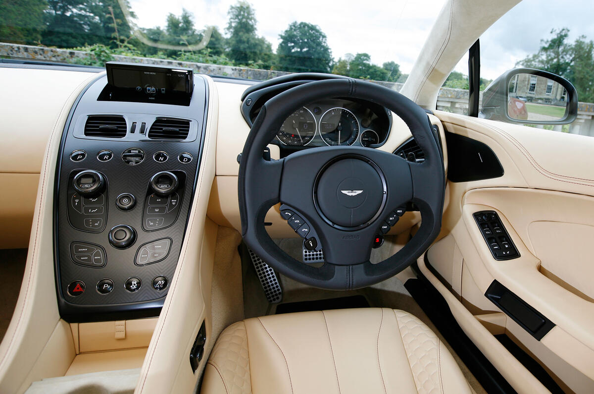 Aston Martin Vanquish interior