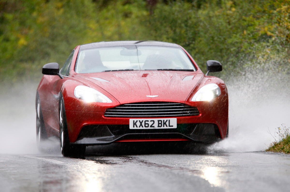 Aluminium-construct Aston Martin Vanquish