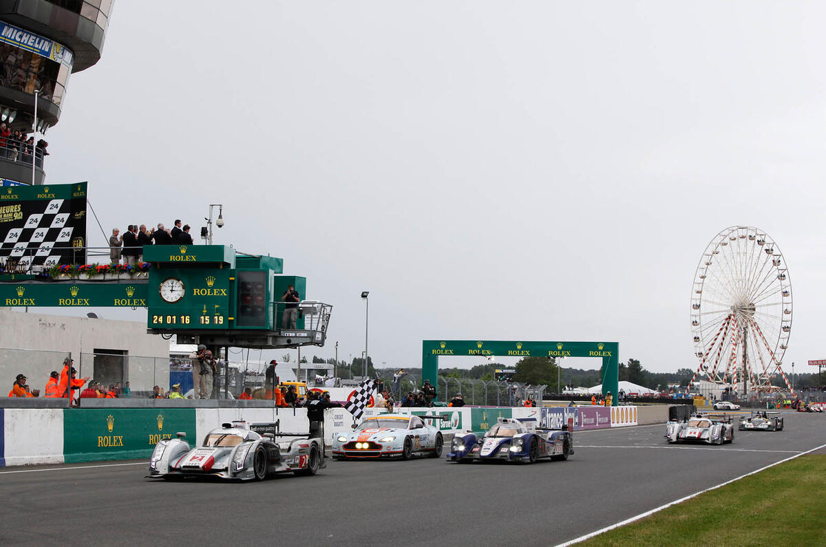 no title Audi reigns at an emotional Le Mans