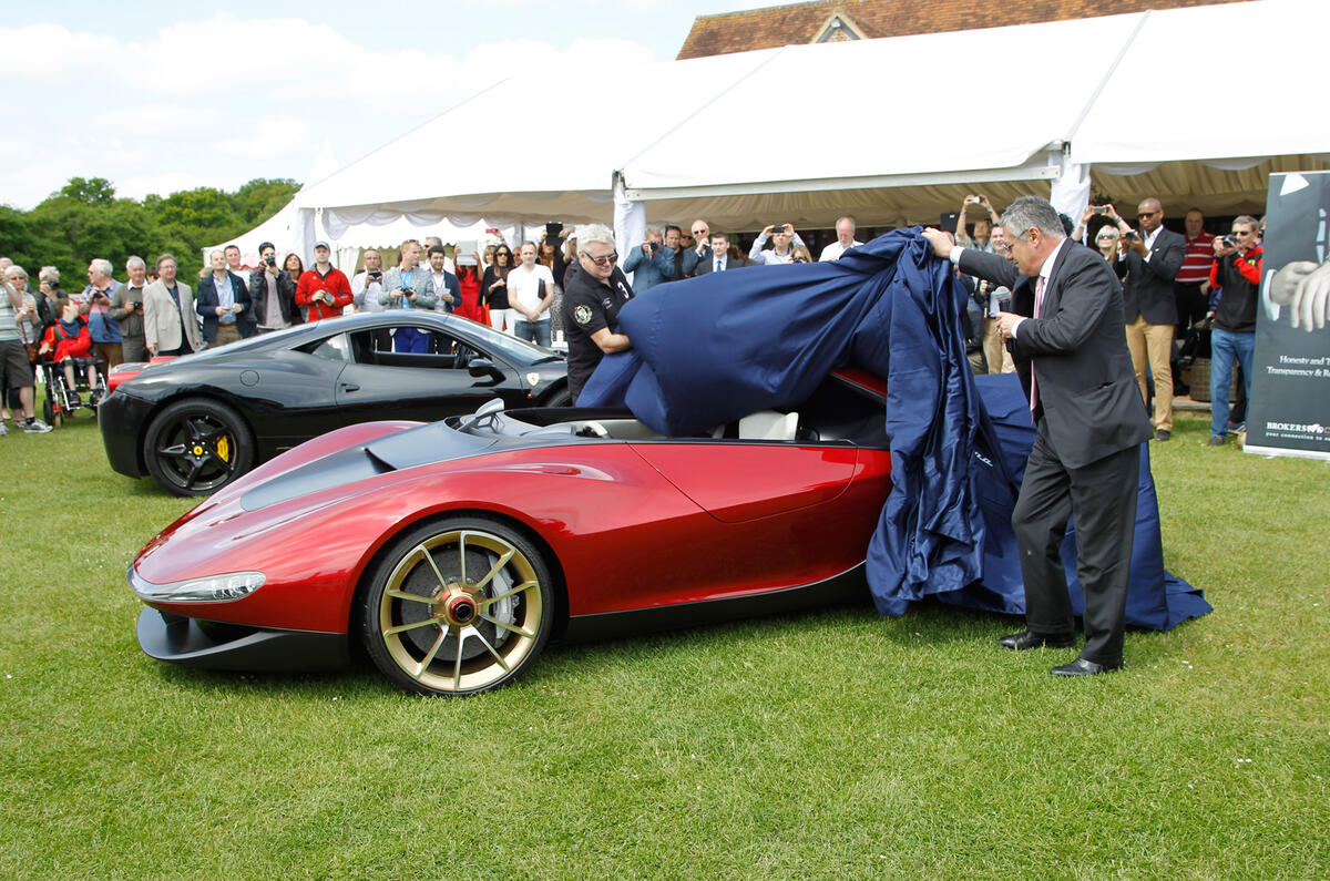 Pininfarina Sergio makes UK premiere