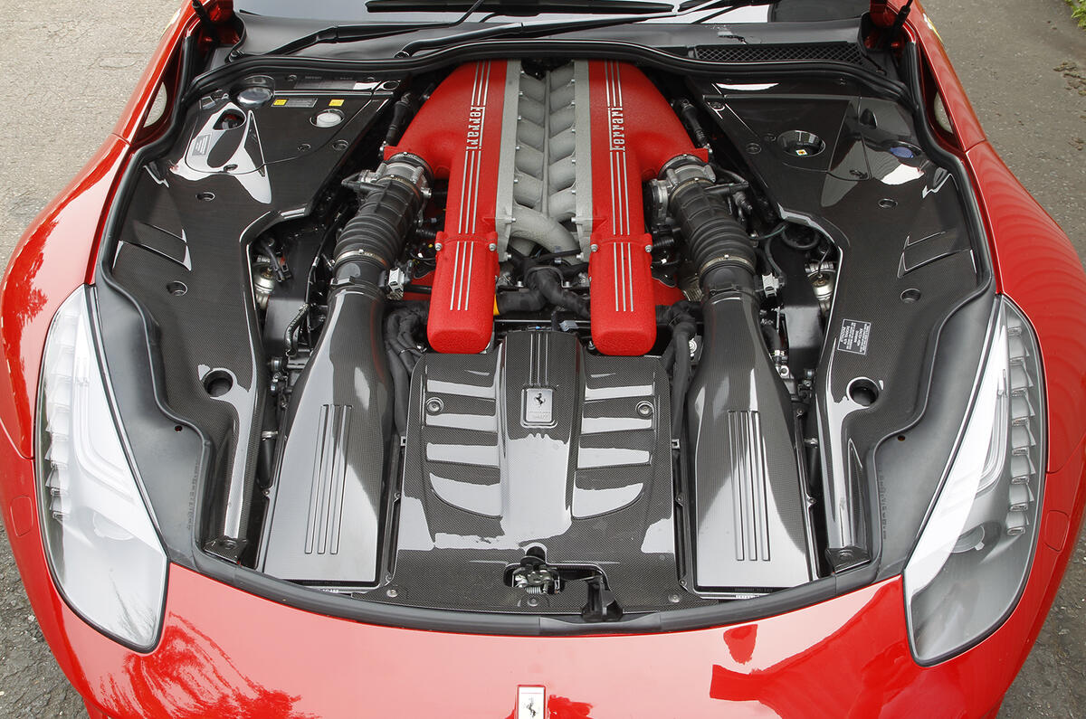 Ferrari F12 6.0-litre V12 engine