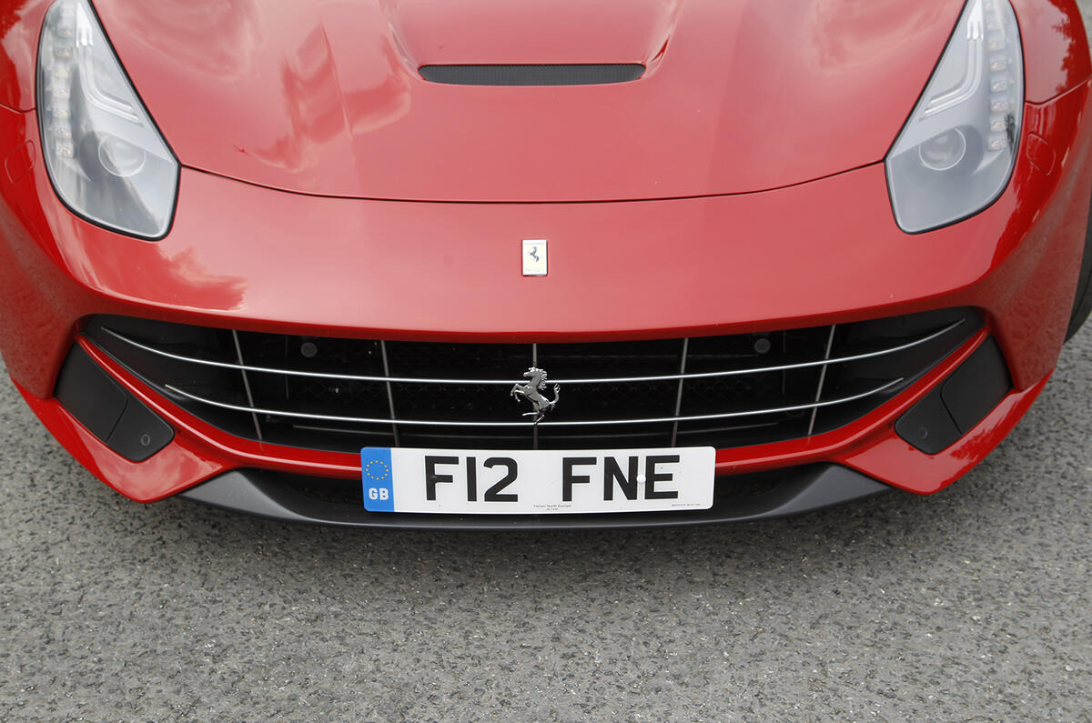 Ferrari F12 Berlinetta front grille