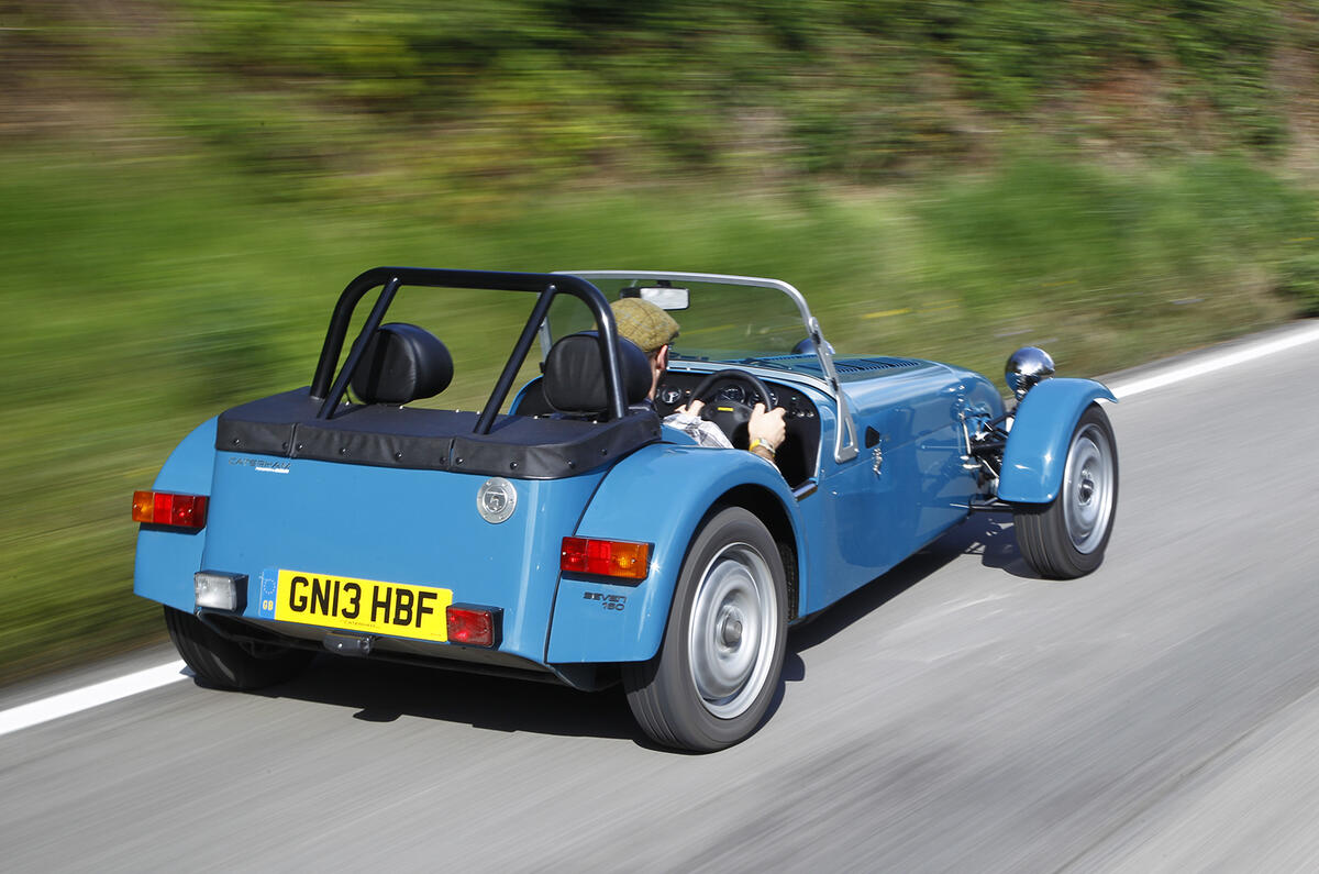 Caterham Seven 160 rear quarters