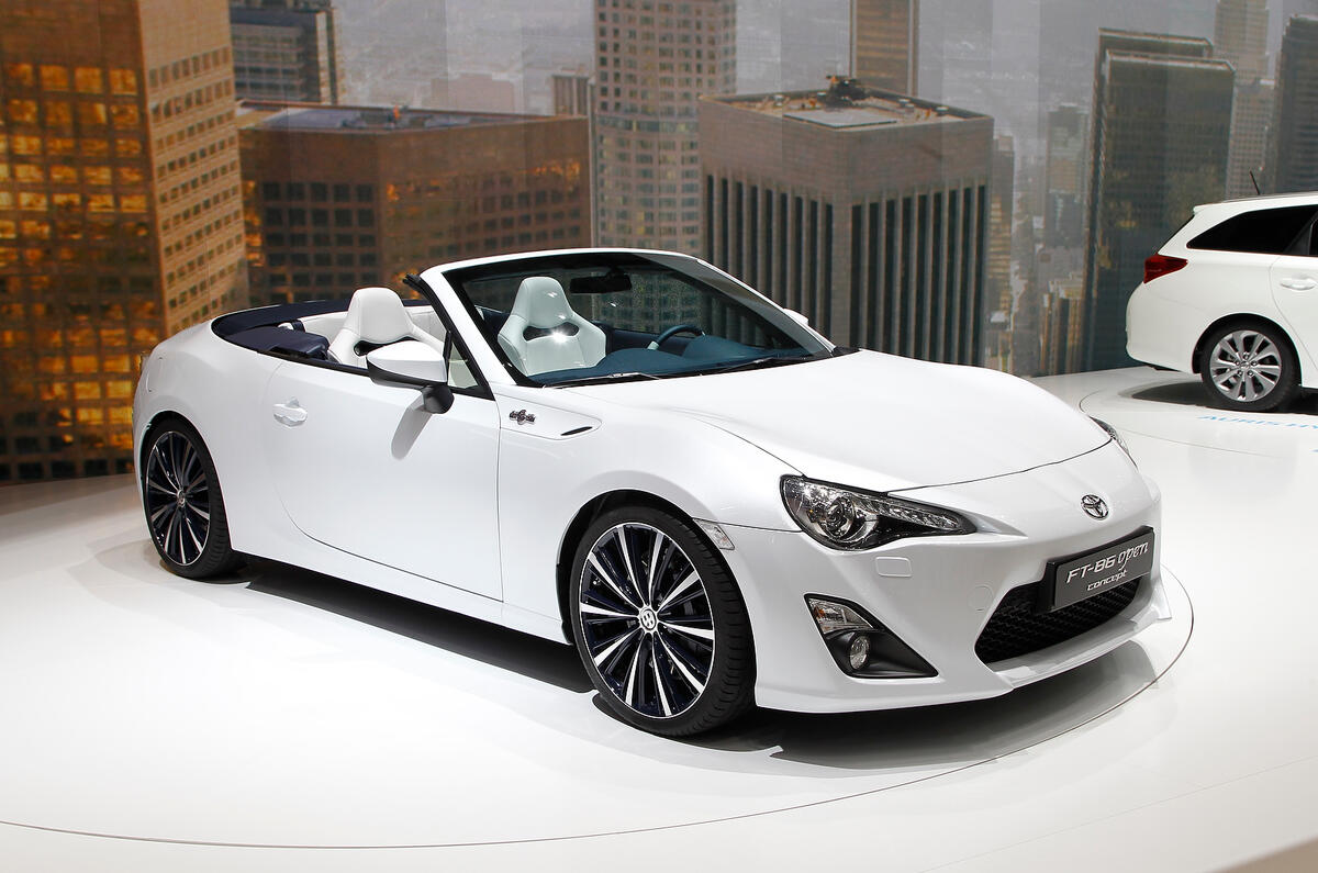 no title Toyota FT-86 Open concepts roof shown