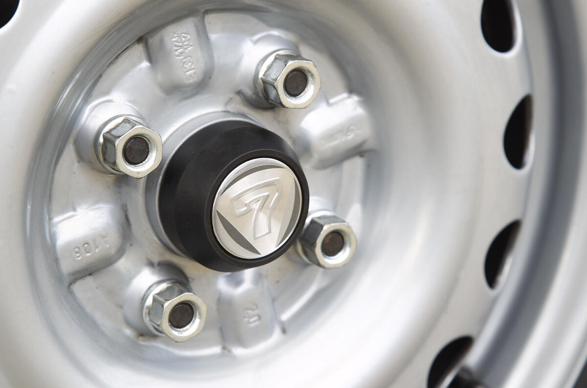 14in Caterham 160 steel wheels