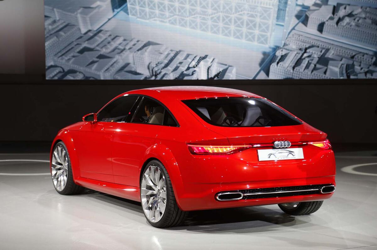 Audi reveals stretched TT Sportback concept