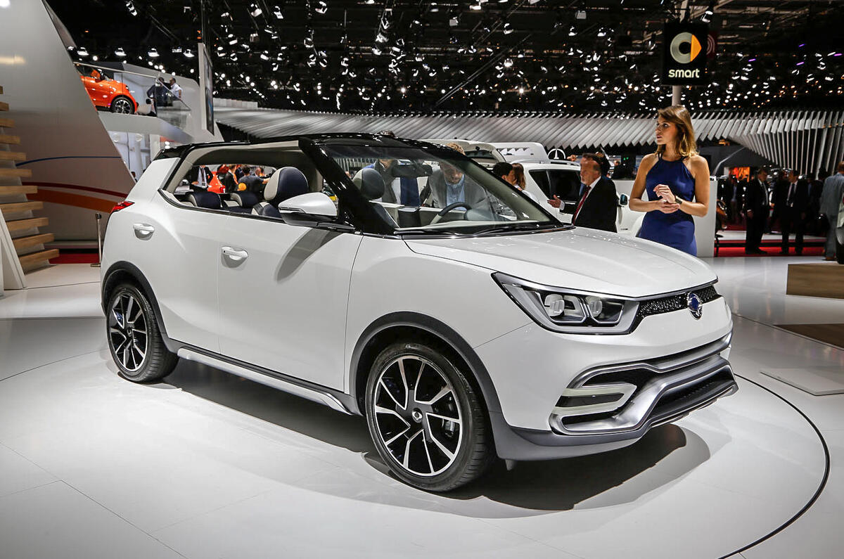 SsangYong previews new X100 crossover with Paris motor show concepts SsangYong previews new X100 crossover with Paris motor show concepts