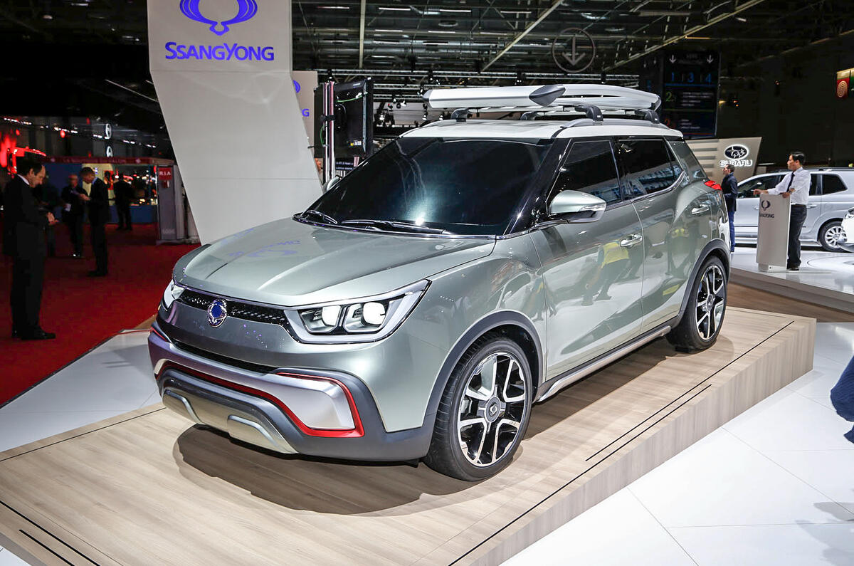SsangYong previews new X100 crossover with Paris motor show concepts SsangYong previews new X100 crossover with Paris motor show concepts