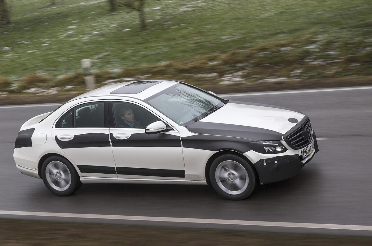 no title New Mercedes C-class - first ride