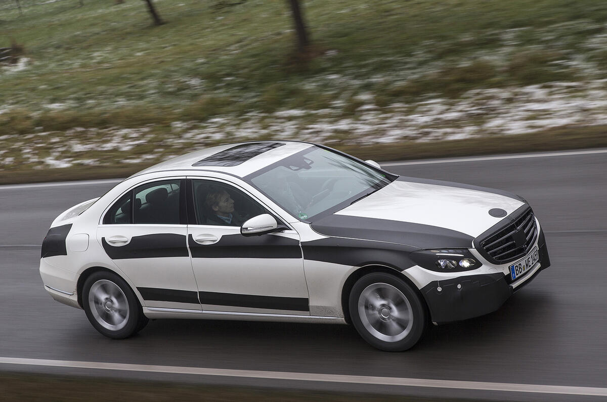 no title New Mercedes C-class - first ride