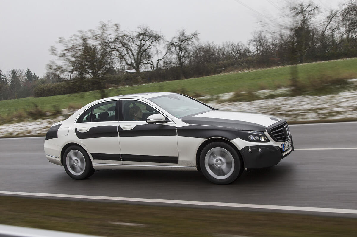 no title New Mercedes C-class - first ride