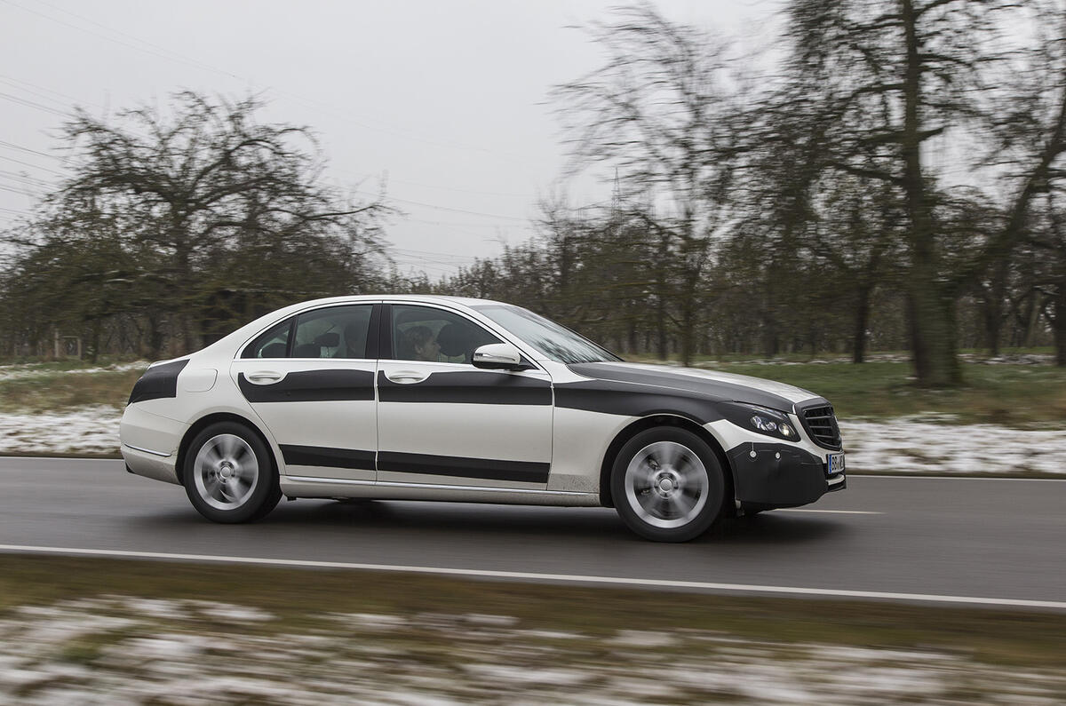 no title New Mercedes C-class - first ride