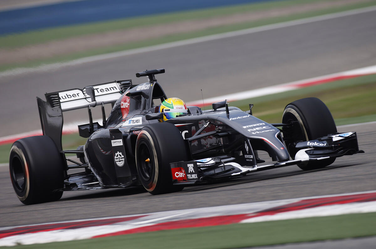 no title Formula One 2014 Bahrain testing report and gallery