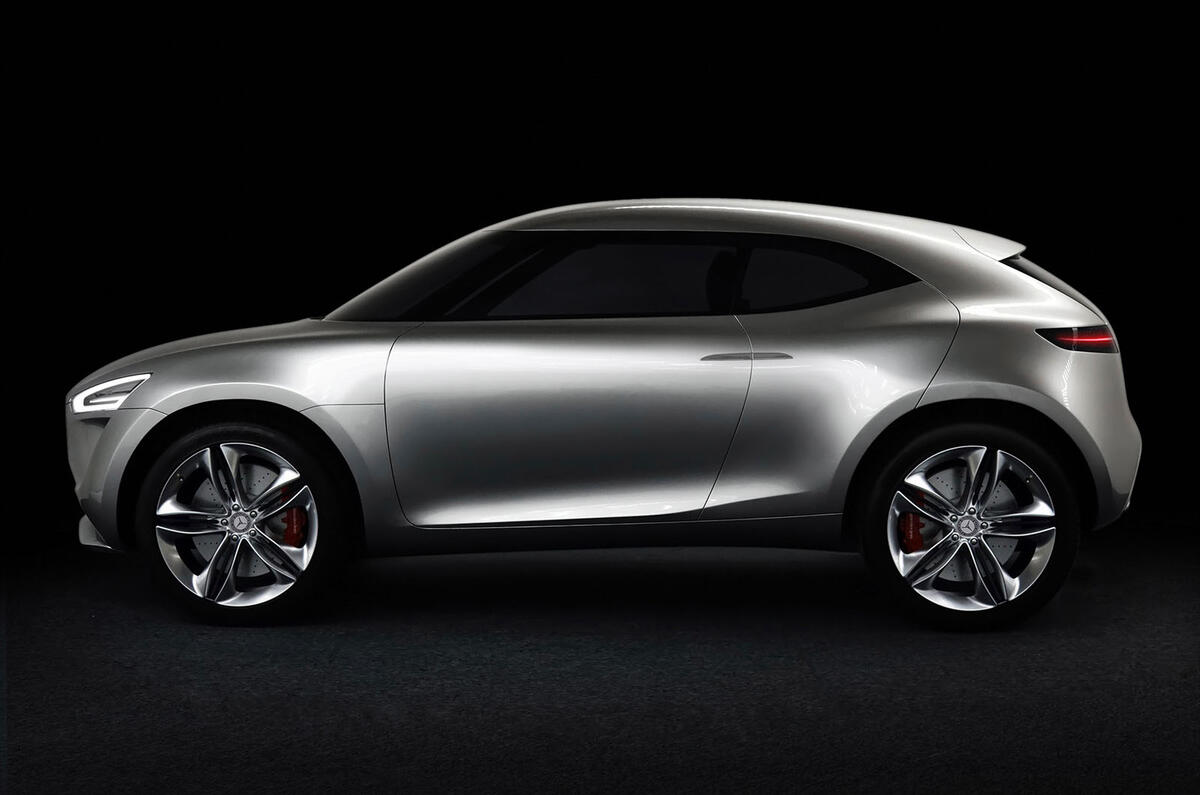 Mercedes previews Audi Q1 rival with new G-Code concept Mercedes previews Audi Q1 rival with new G-Code concept