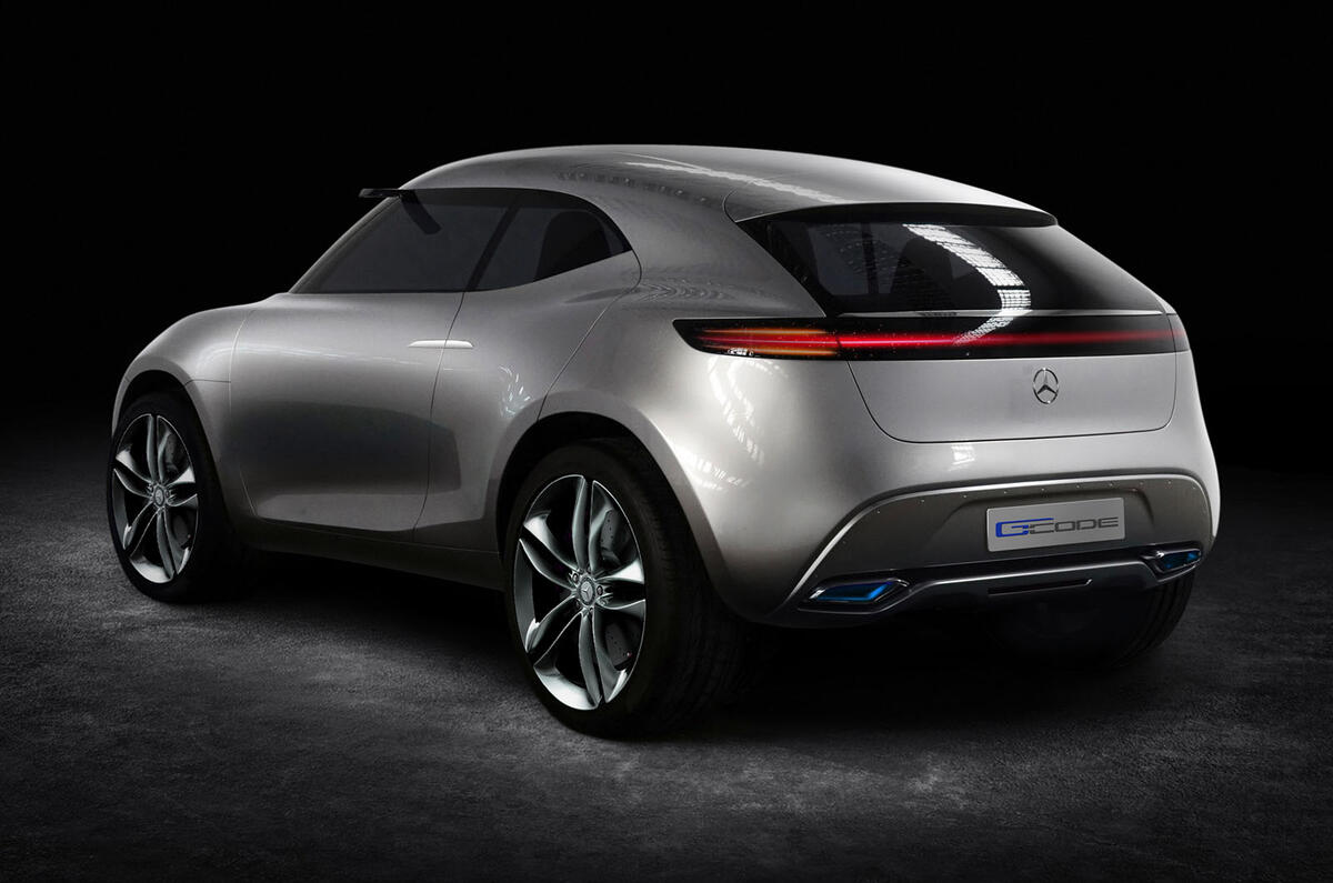 Mercedes previews Audi Q1 rival with new G-Code concept Mercedes previews Audi Q1 rival with new G-Code concept