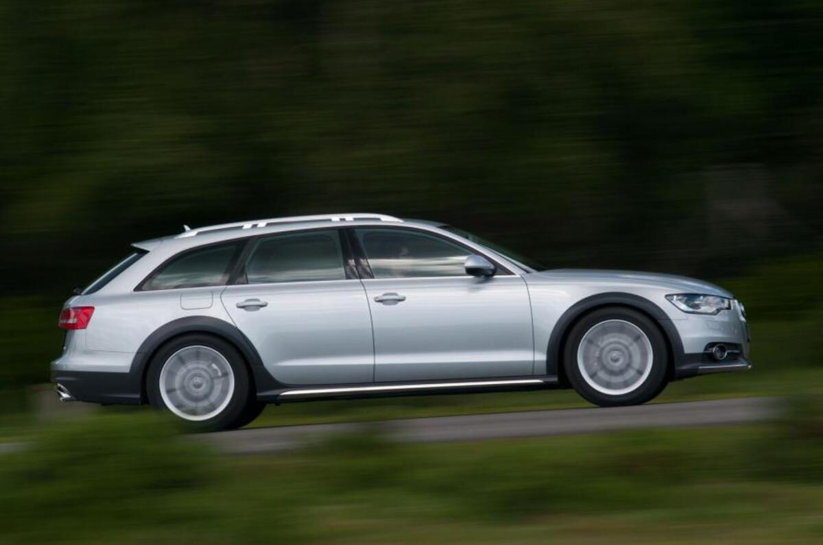 Offroad-going Audi A6 Allroad