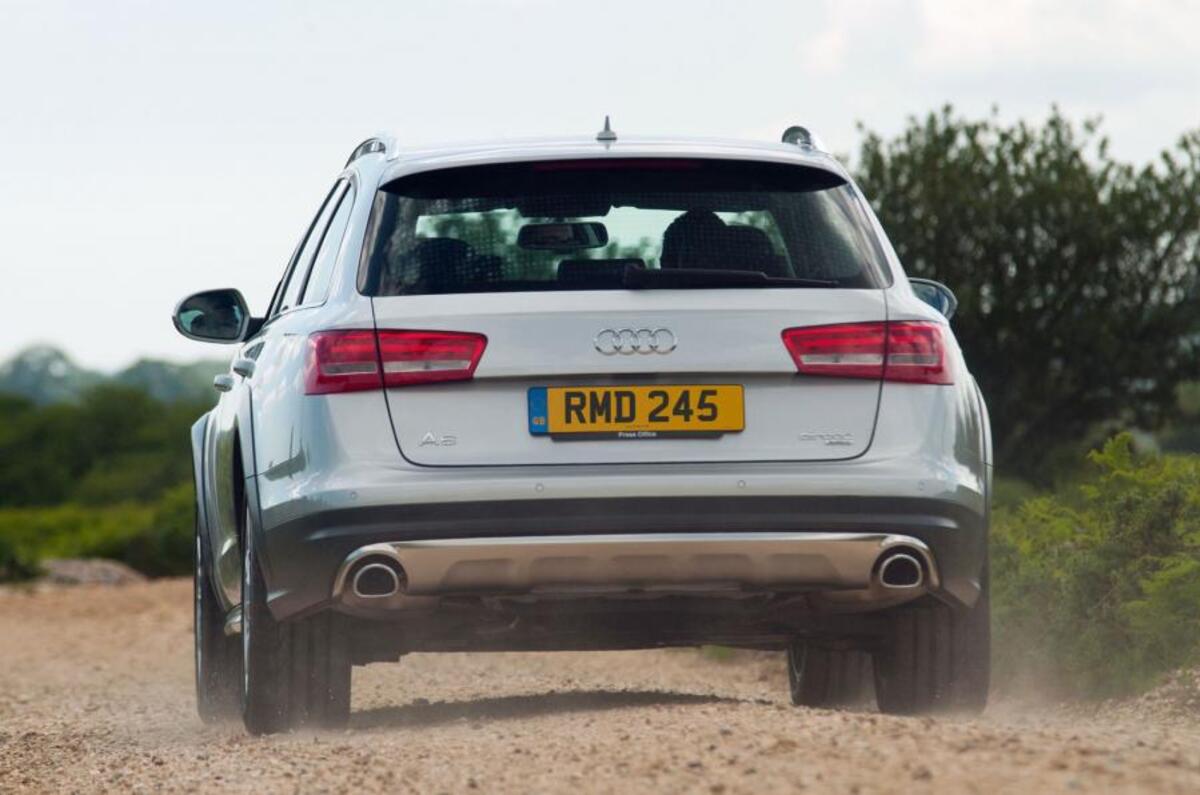 The raised Audi A6