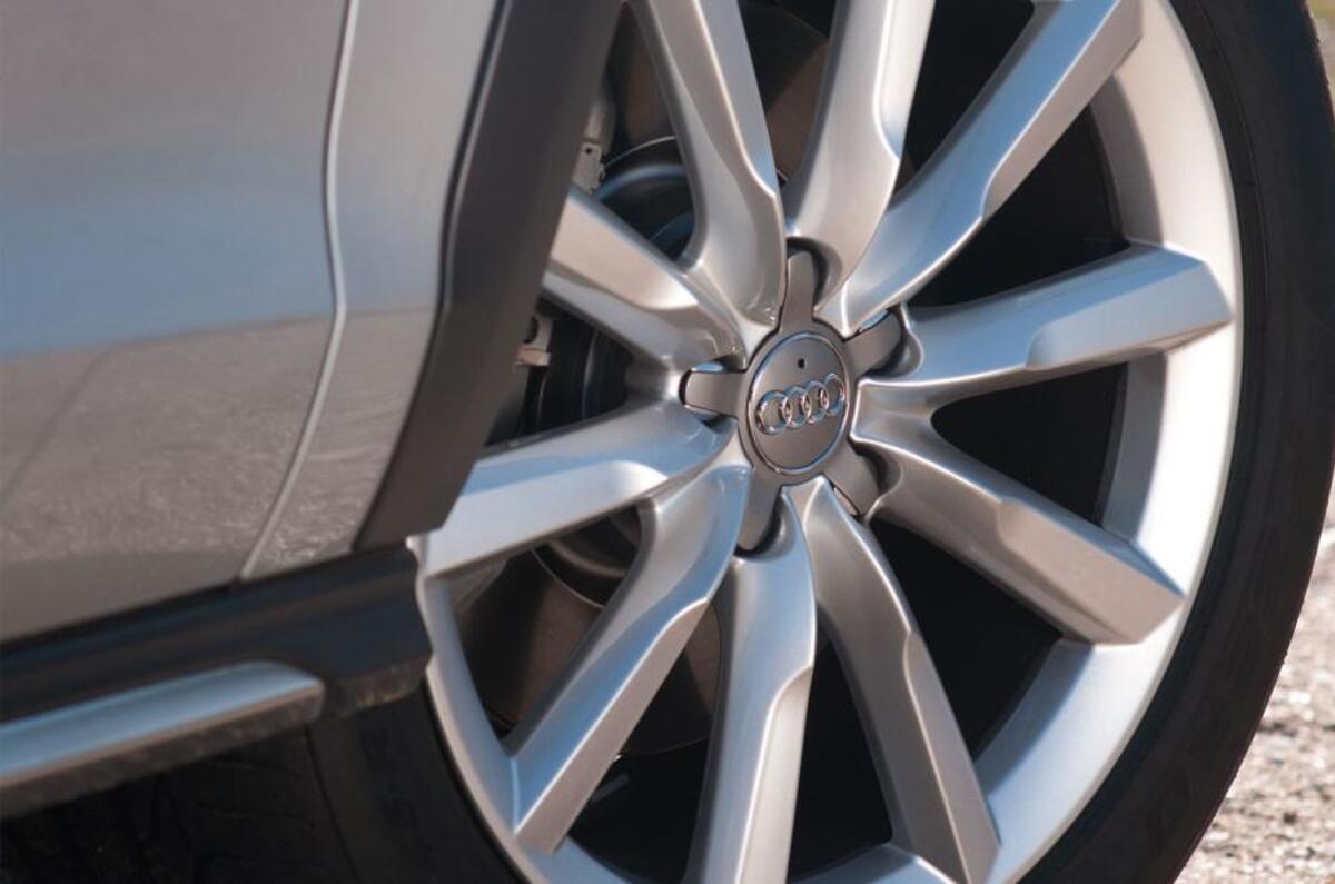 20in alloys on the Audi A6 Allroad